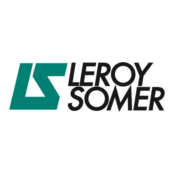 Leroy-Somer alternators